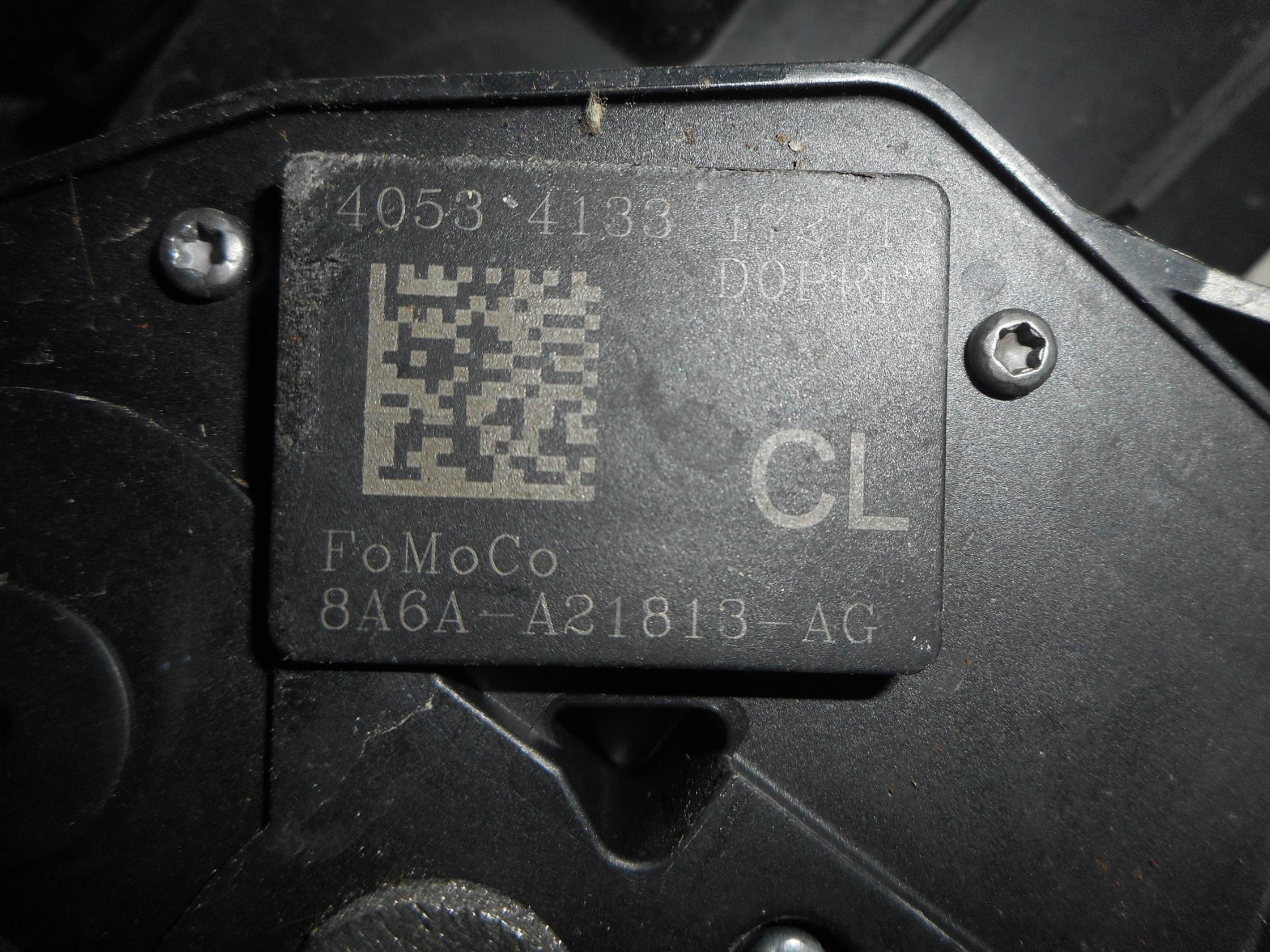 Serratura porta ant. sx.